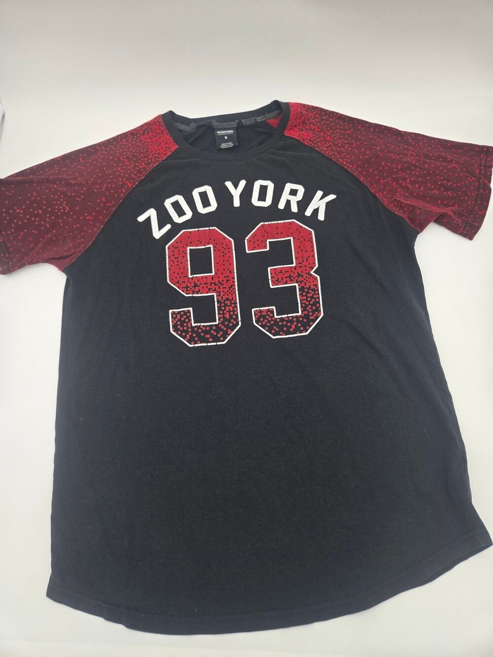 Zoo York 93 Graphic T Shirt Mens Medium Black Red Streetwear